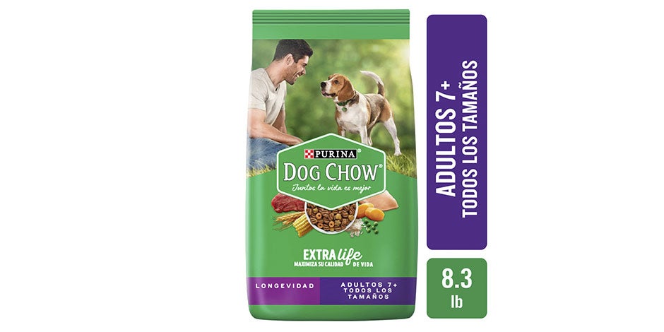 Alimento premium para cães DOG CHOW® Longevidade.