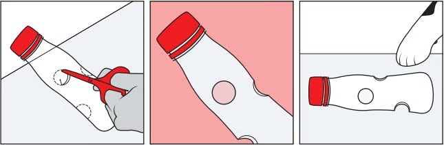 Quantas vezes um gato deve comer por dia. Alimentador de garrafas