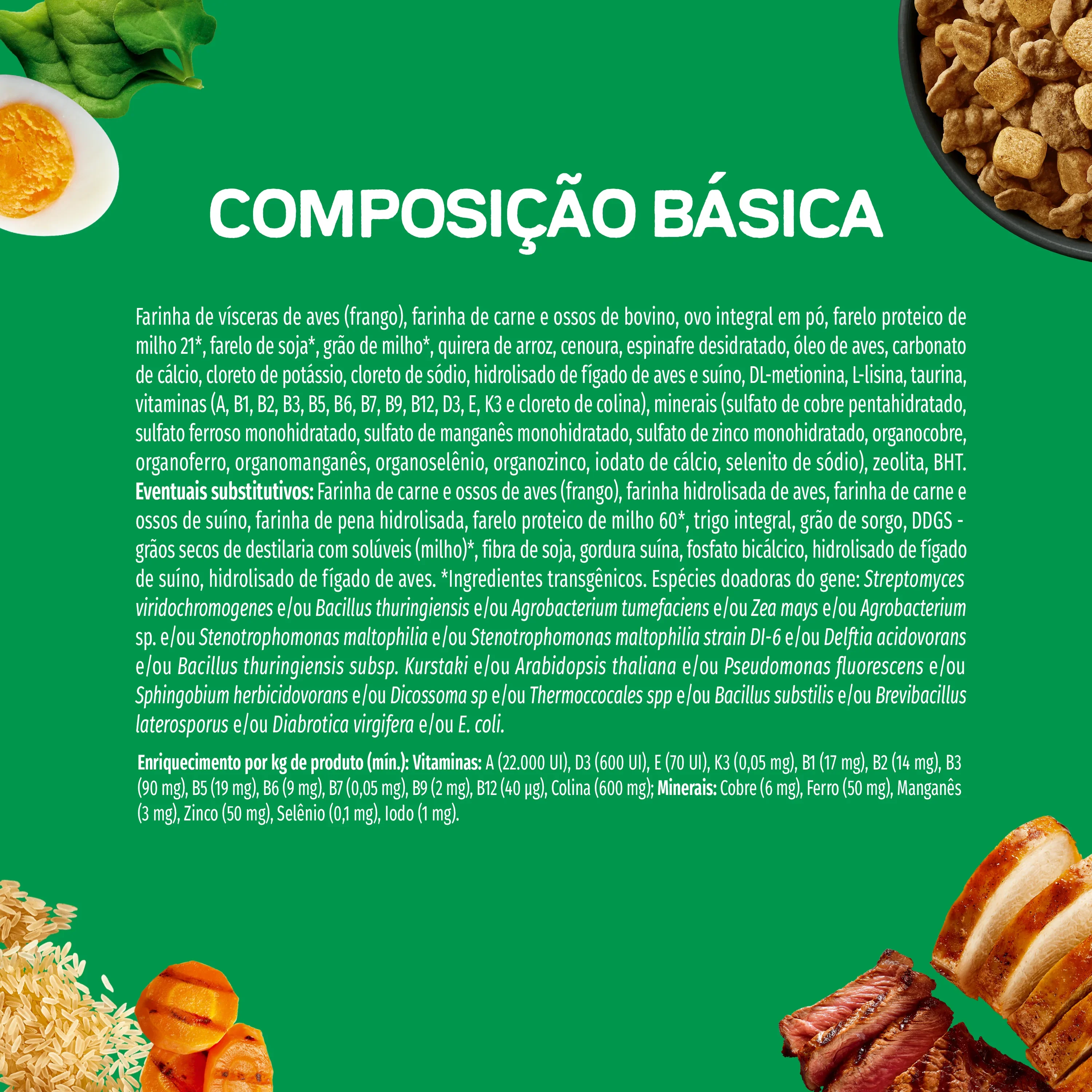 Embalagem de Dog Chow Alta Proteína Ração para Cães Adultos Purina