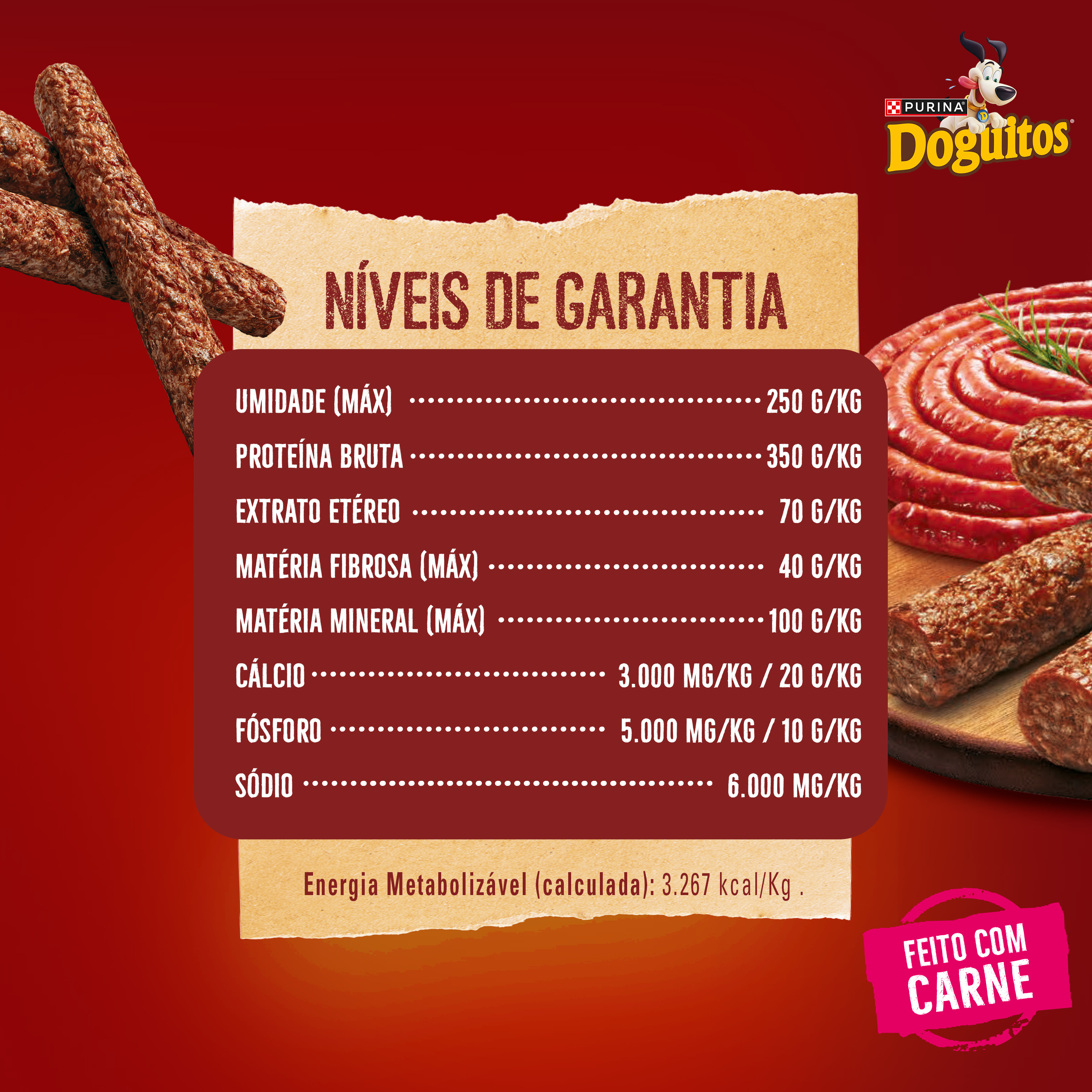 Doguitos Linguicinha Cães Adultos e Filhotes