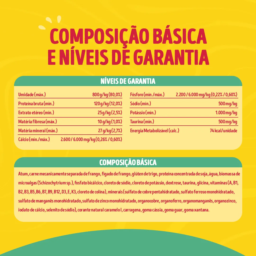 Ração úmida para gatos filhotes Friskies® Patê Sensações sabor Atum