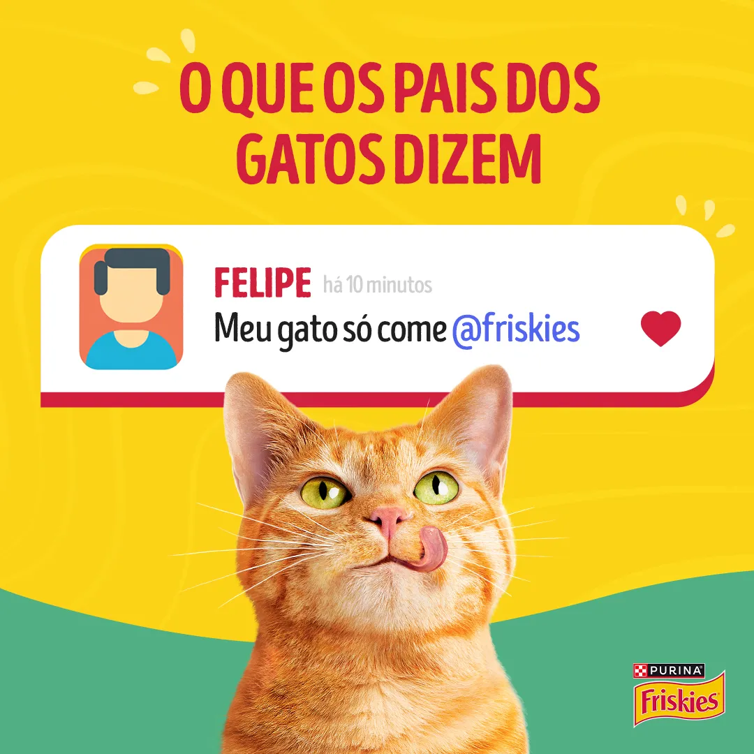 Ração úmida para gatos filhotes Friskies® Patê Sensações sabor Atum