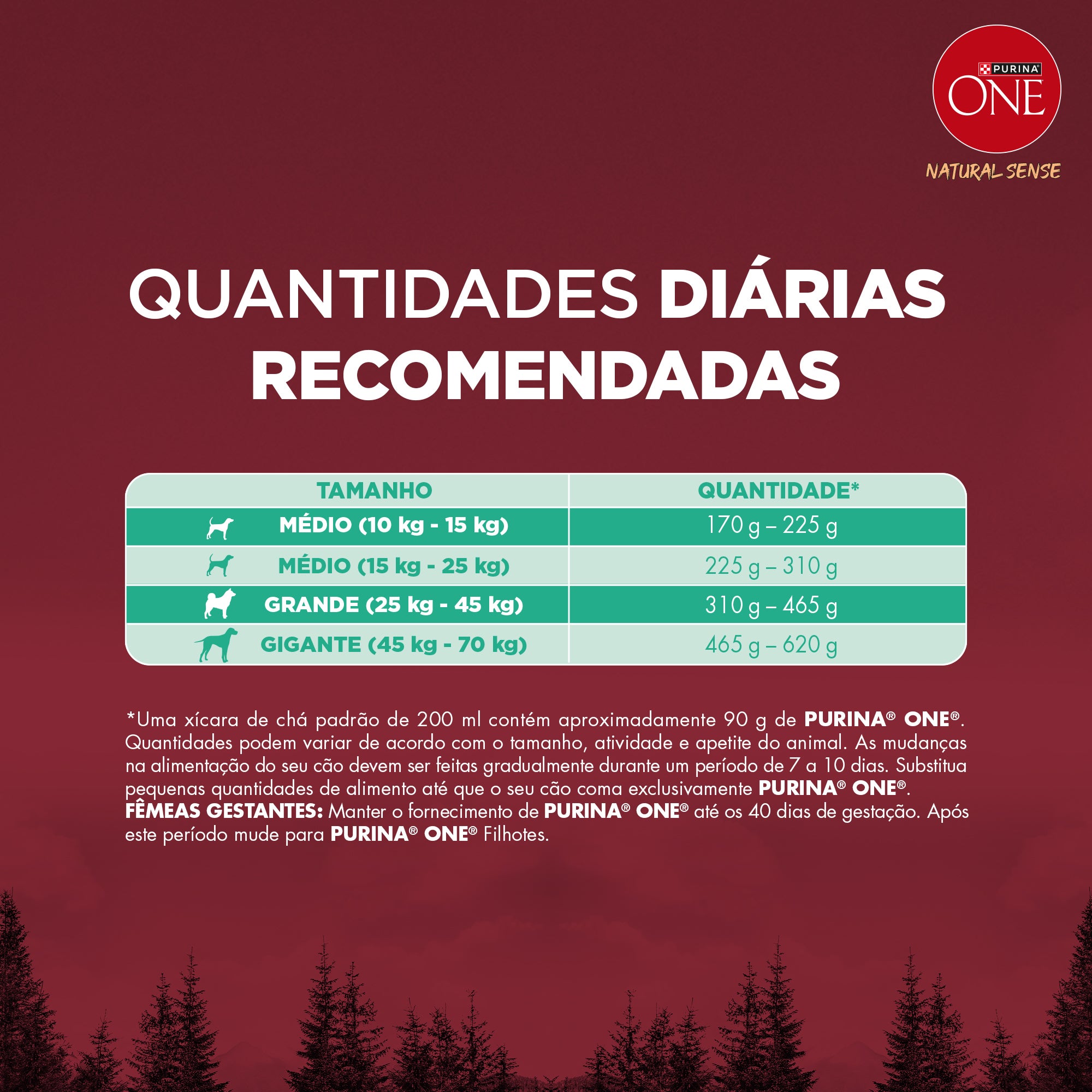 Purina One Natural Sense ração para cães adultos médios e grandes com frango e salmáo