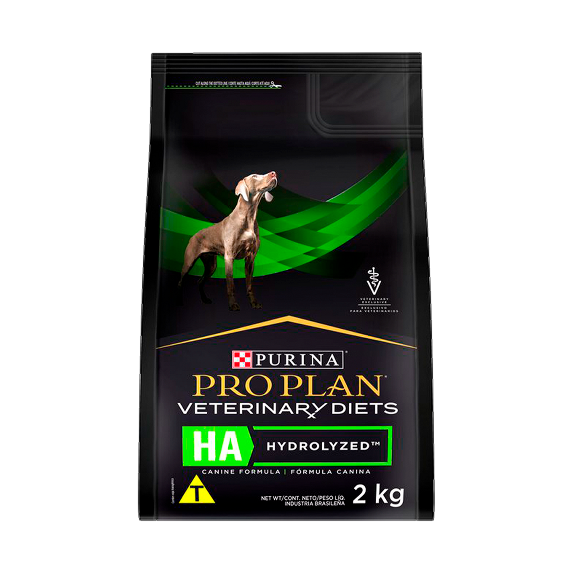 Embalagem de PRO PLAN® Veterinary Diets Hidrolizada para cães adultos, vista frontal