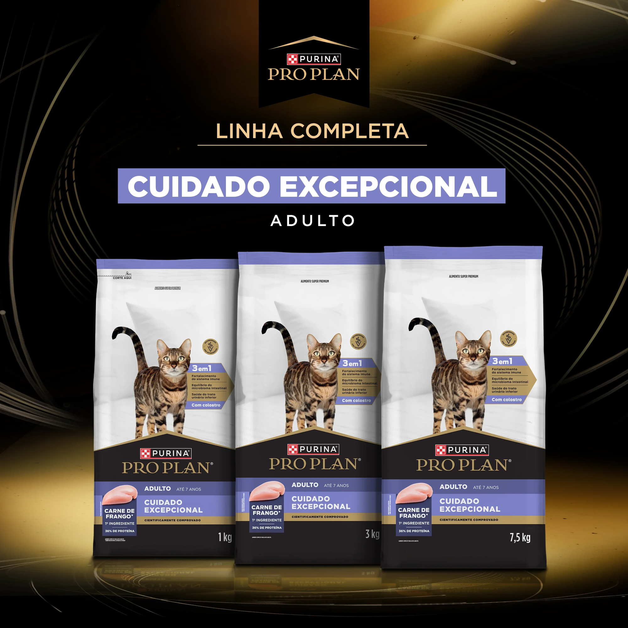 Informações de PURINA® PRO PLAN® Cuidado Excepcional Adulto Frango