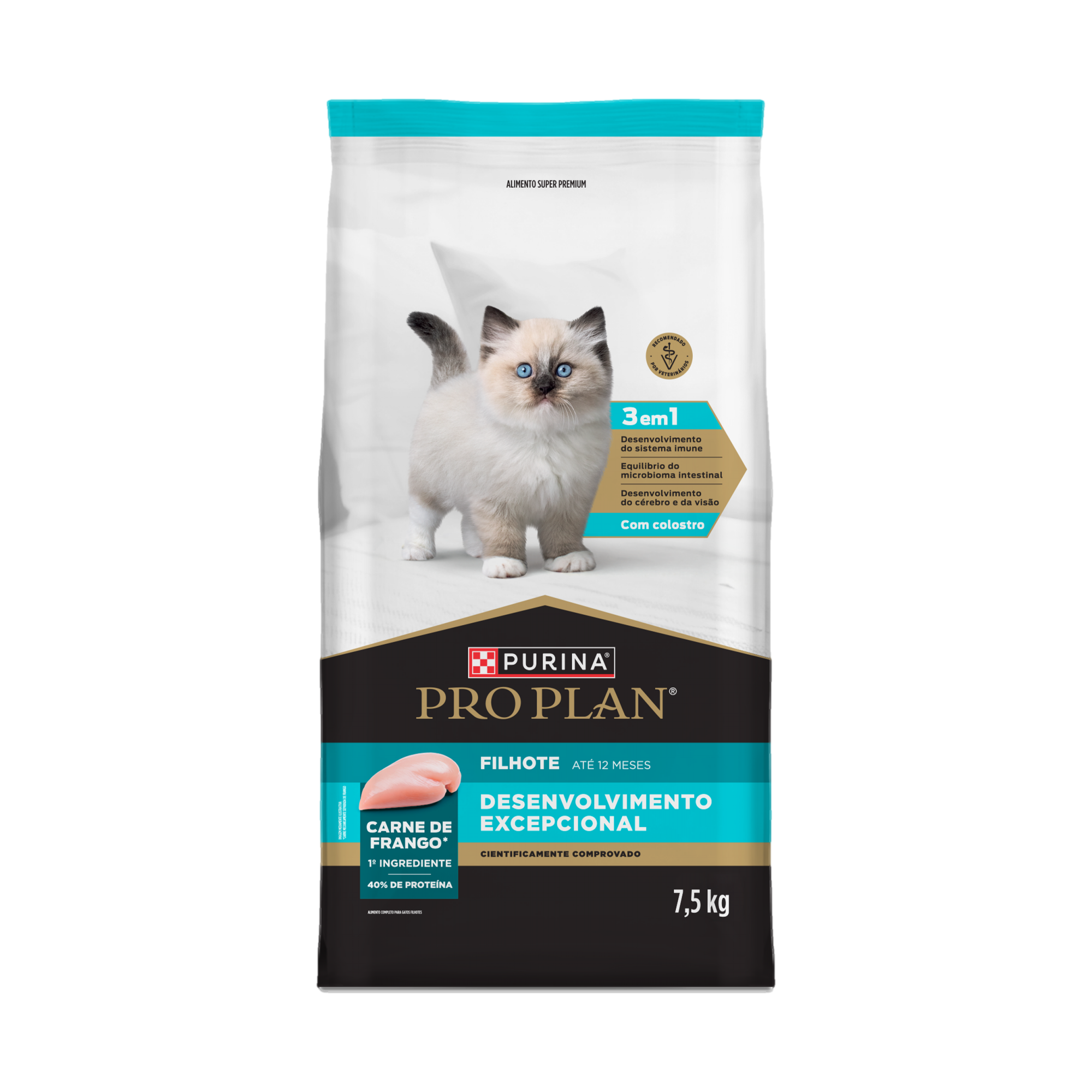 Embalagem de PURINA® PRO PLAN® Desenvolvimento Excepcional Filhote, vista frontal