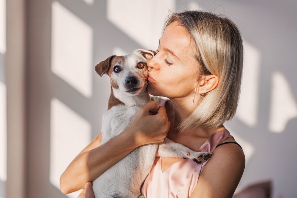 Pode pegar filhote de cachorro no colo a partir de um mês de vida