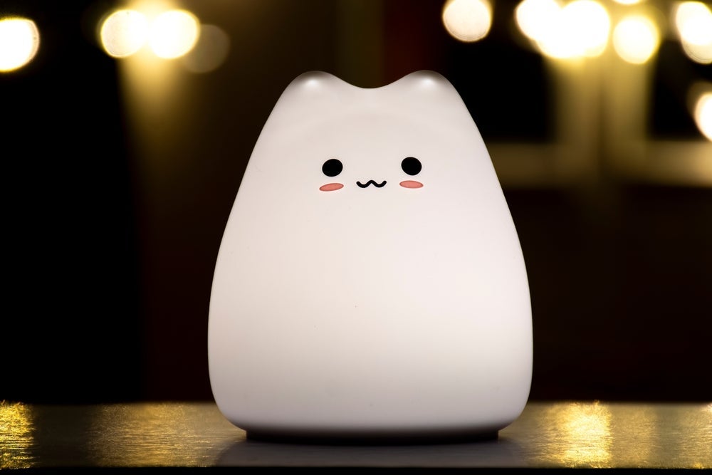 As luminárias temáticas de gatinhos são muito fofas
