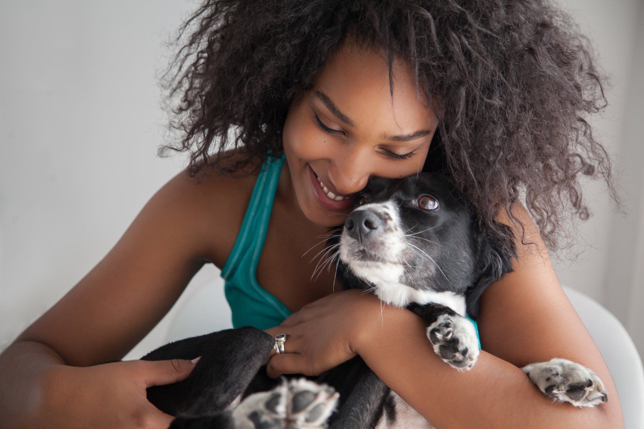 O amor de um cachorro pelo dono é incondicional 