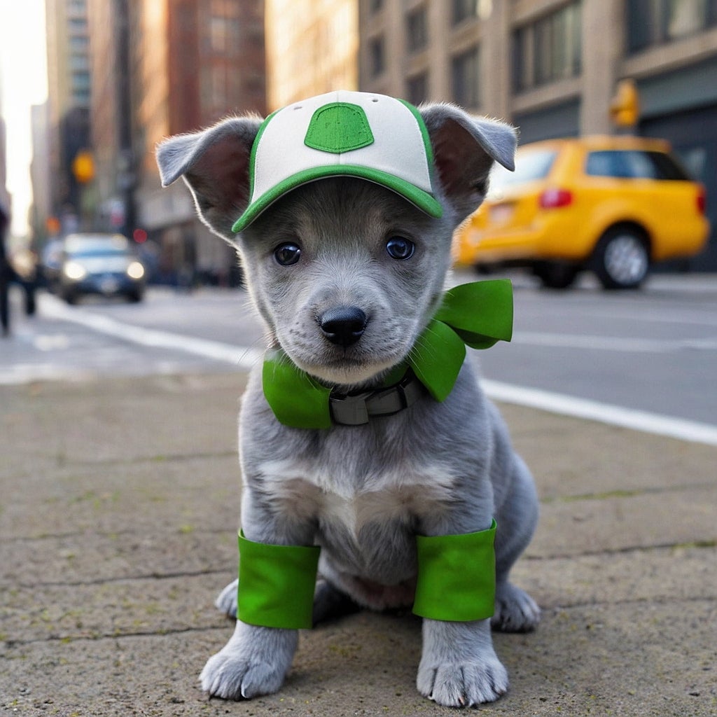 Rocky é um cachorro vira-lata filhote muito fofo