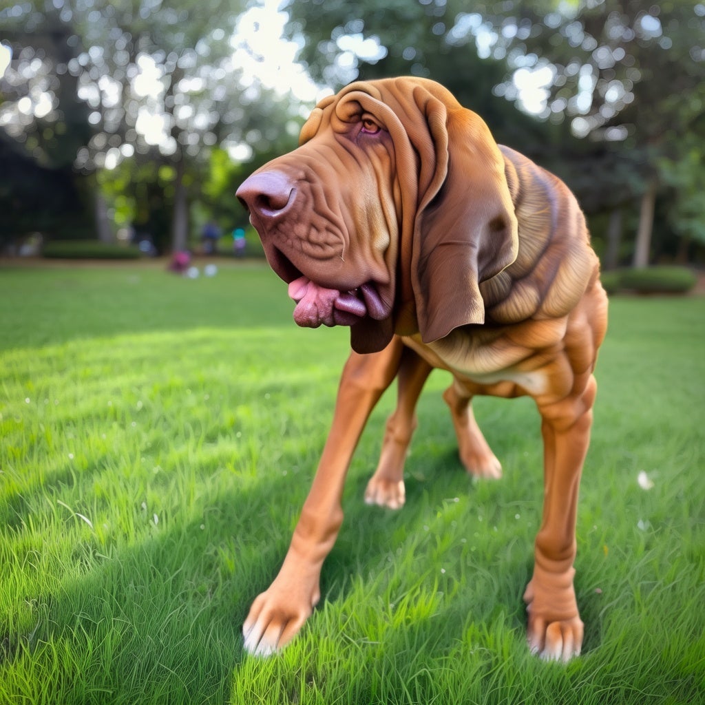 Raça do Pluto é o Bloodhound, um excelente farejador