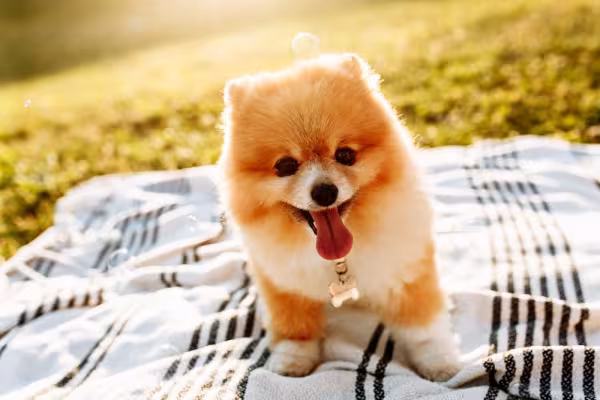 Spitz Alemão com pelos aparados