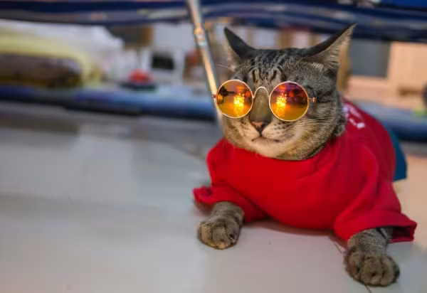 Existem dicas de como fazer roupa para gato com camiseta super fáceis