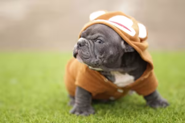 O American Bully filhote é muito dócil