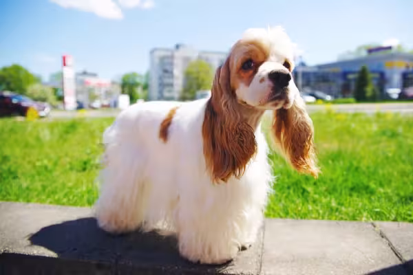 Cocker Spaniel Americano é uma raça de cachorro conhecida pelas grandes orelhas