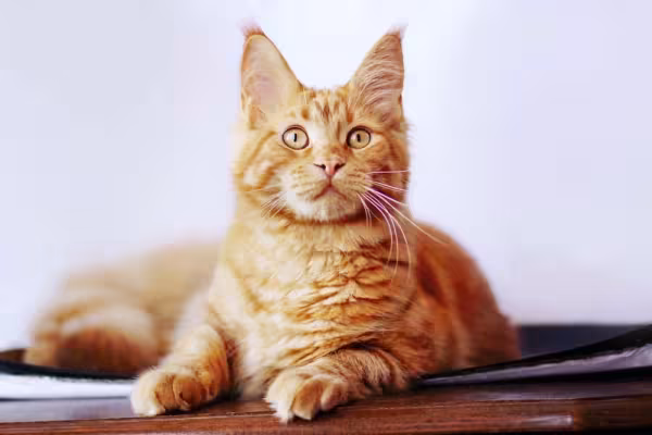 Gato amarelo: Maine Coon é uma das muitas raças que têm essa cor de pelagem