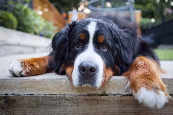 Bernese: cachorro é ativo, mas aprecia momentos de descanso
