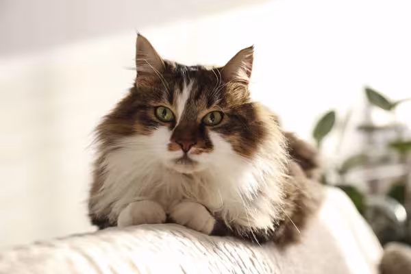 A raça Ragamuffin adora ficar no colo do tutor, diferente de muitos gatos