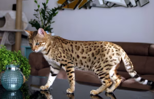  O Bengal é um gato que solta menos pelo