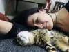 A Bia e a sua gatinha Melina são super amigas e amam passar um tempinho juntas