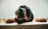 Rottweiler feliz