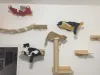 Nichos para gatos: você pode comprar uma estrutura que esteja pronta ou montar a sua, adaptando do seu jeito! (Arquivo Pessoal: @o_fazedor)