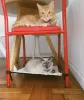 As redes para gatos são faciéis de fazer e criam um cantinho perfeito para o seu gato tirar uma soneca
