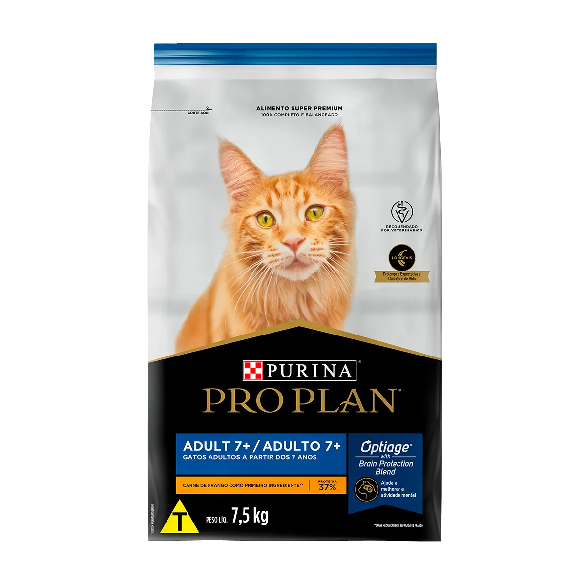 Ração Brain Plus Premium Especial Gatos Filhotes Sabor Frango e