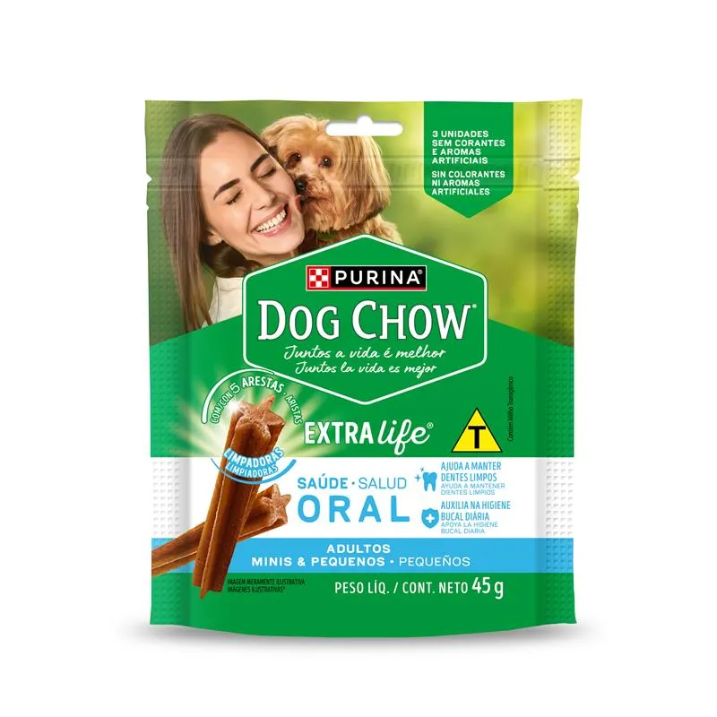 Petiscos Saúde oral cães pequenos | Dog Chow Brasil