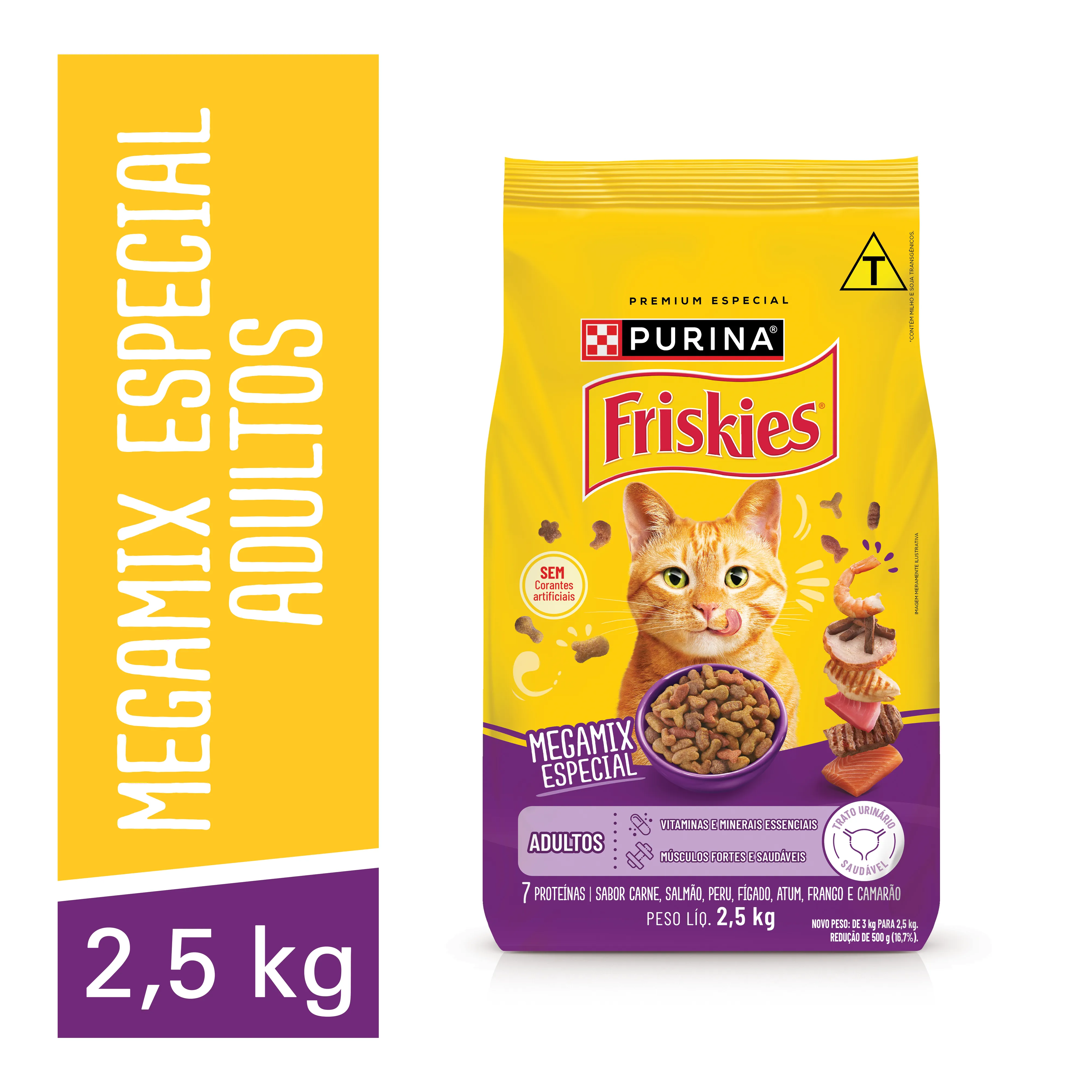 Ração seca Megamix 7 proteínas | Purina Brasil